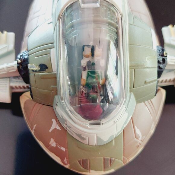 Star Wars Titanium Series Ultra Slave I Ship Metal Diecast Loose Saga w/ Case - Picture 9 of 13